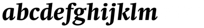 Swift Std Heavy Italic Font LOWERCASE
