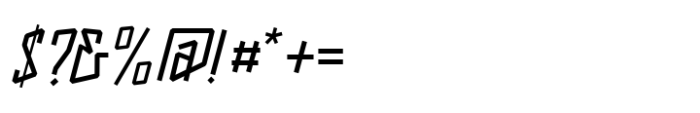 Swiftika Regular Font OTHER CHARS