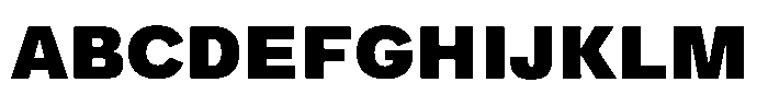 Swinston Sans Black Font UPPERCASE