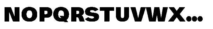 Swinston Sans Black Font UPPERCASE