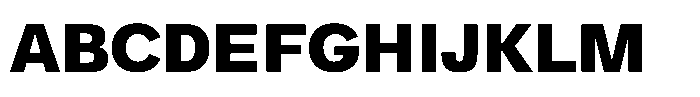 Swinston Sans Extra Bold Font UPPERCASE