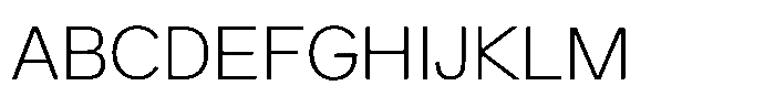 Swinston Sans Light Font UPPERCASE