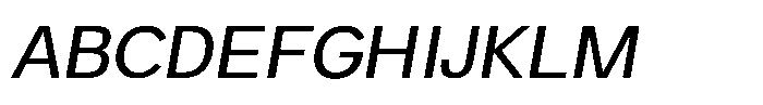 Swinston Sans Medium Italic Font UPPERCASE