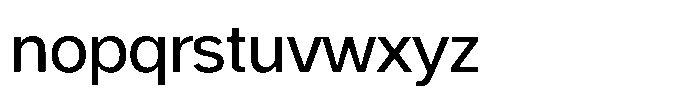 Swinston Sans Medium Font LOWERCASE
