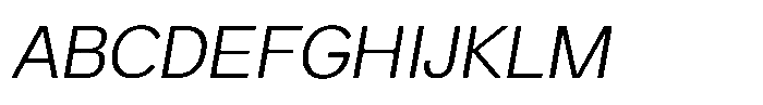 Swinston Sans Regular Italic Font UPPERCASE