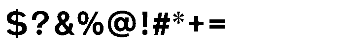 Swinston Sans Semi Bold Font OTHER CHARS