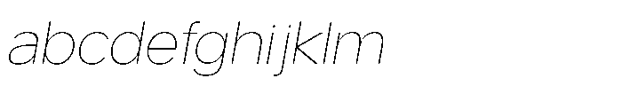Swinston Sans Thin Italic FONT