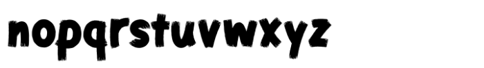 Swipe Write Solid Font LOWERCASE