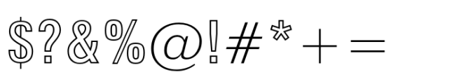 Swiss 721 Bold Condensed Outline Font OTHER CHARS