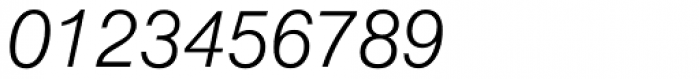 Swiss 721 Std Light Italic Font OTHER CHARS