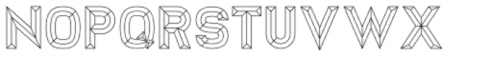 Sworded Wire Font LOWERCASE