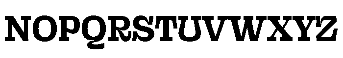 Sway Black Instance Font UPPERCASE