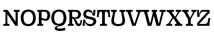 Sway Bold Instance Font UPPERCASE