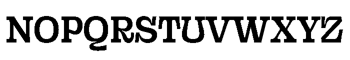 Sway ExtraBold Instance Font UPPERCASE