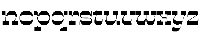 Sway InverseBold Instance Font LOWERCASE