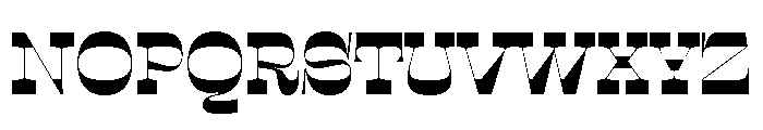 Sway InverseExtraBold Instance Font UPPERCASE
