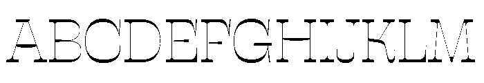 Sway InverseLight Instance Font UPPERCASE