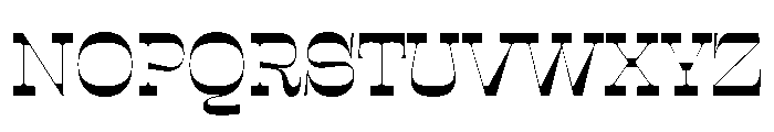 Sway InverseMedium Instance Font UPPERCASE