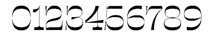 Sway InverseRegular Instance Font OTHER CHARS