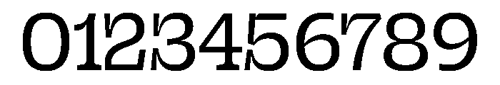 Sway Medium Font OTHER CHARS