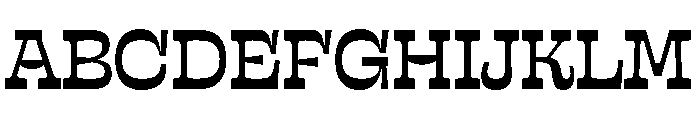 Sway MidExtraBold Instance Font UPPERCASE