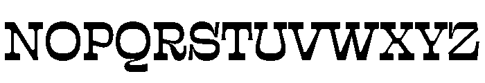 Sway MidExtraBold Instance Font UPPERCASE