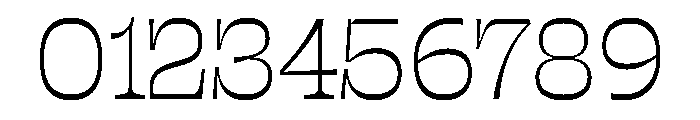 Sway MidLight Instance Font OTHER CHARS