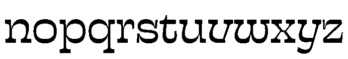 Sway MidMedium Instance Font LOWERCASE