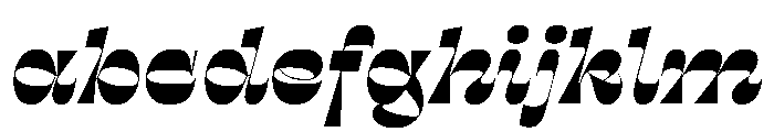 SwayInverse BlackItalic FONT