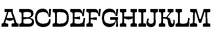 SwayMid ExtraBold Font UPPERCASE