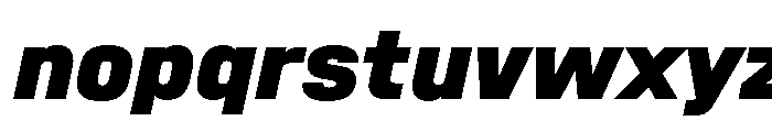 SwissDin BlackItalic 687cb5b8 Font LOWERCASE