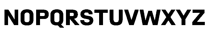 SwissDin Bold Font UPPERCASE