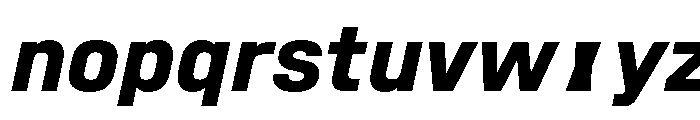 SwissDin BoldItalic 4218ede4 Font LOWERCASE