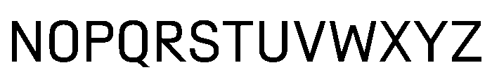 SwissDin Book Font UPPERCASE