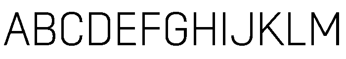 SwissDin ExtraLight 85d5ea1d Font UPPERCASE
