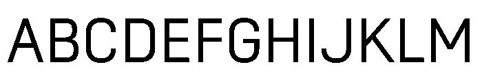 SwissDin Light Font UPPERCASE