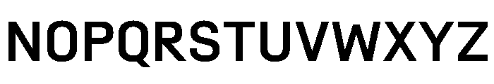 SwissDin Medium Font UPPERCASE