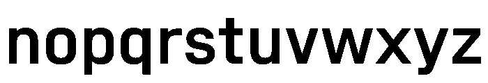 SwissDin Medium Font LOWERCASE