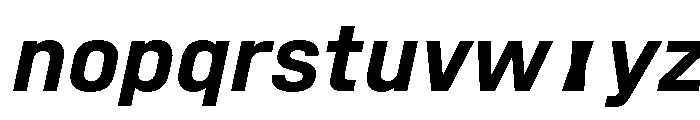 SwissDin SemiBoldItalic D70dc197 Font LOWERCASE