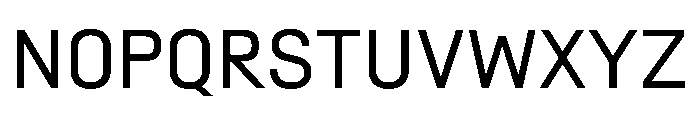 SwissDinVAR Book Instance Font UPPERCASE