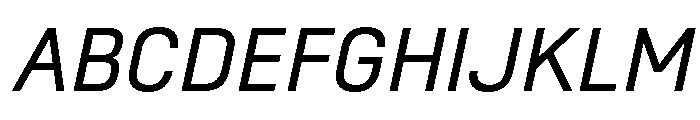 SwissDinVAR BookItalic Instance Bf435258 Restored 49f5eeb6e8990a5d Font UPPERCASE