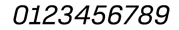 SwissDinVAR BookItalic Instance Font OTHER CHARS