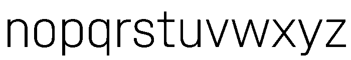 SwissDinVAR ExtraLight Instance Font LOWERCASE