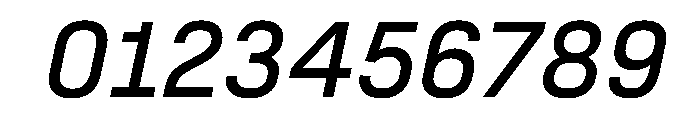 SwissDinVAR Italic Instance Font OTHER CHARS