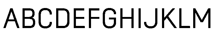 SwissDinVAR Light Instance Font UPPERCASE