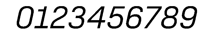 SwissDinVAR LightItalic Instance Font OTHER CHARS