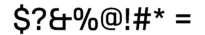 SwissDinVAR Regular Instance Font OTHER CHARS
