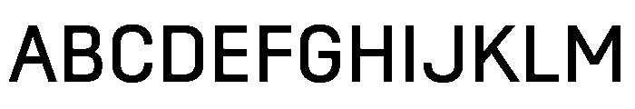 SwissDinVAR Regular Instance Font UPPERCASE