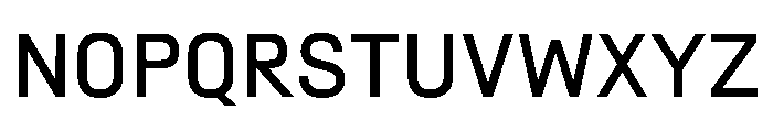 SwissDinVAR Regular Instance Font UPPERCASE