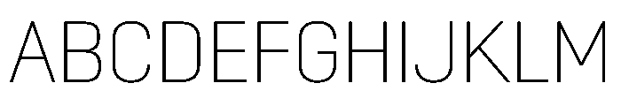 SwissDinVAR Thin Instance E6060d7e Font UPPERCASE